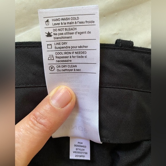 NWT Vince High Waist Tailored Pants. Black. size 8 - Picture 6 of 11